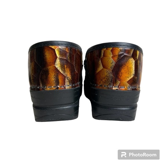 Dansko Tiger Eye Leather Clogs size 6 - Picture 3 of 7